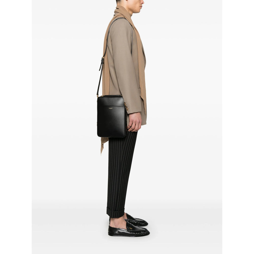 Saint Laurent Black Shoulder Bags Men - 5