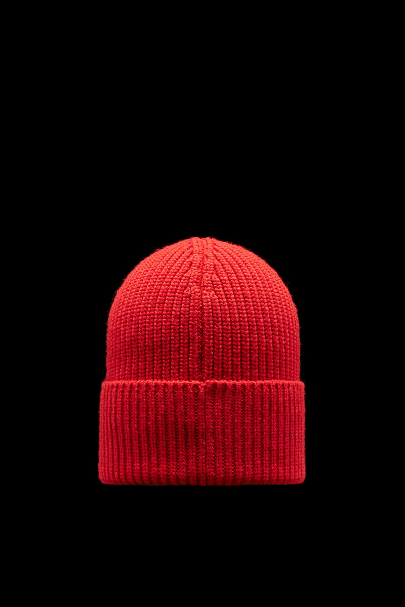 Embroidered Logo Wool Beanie 4