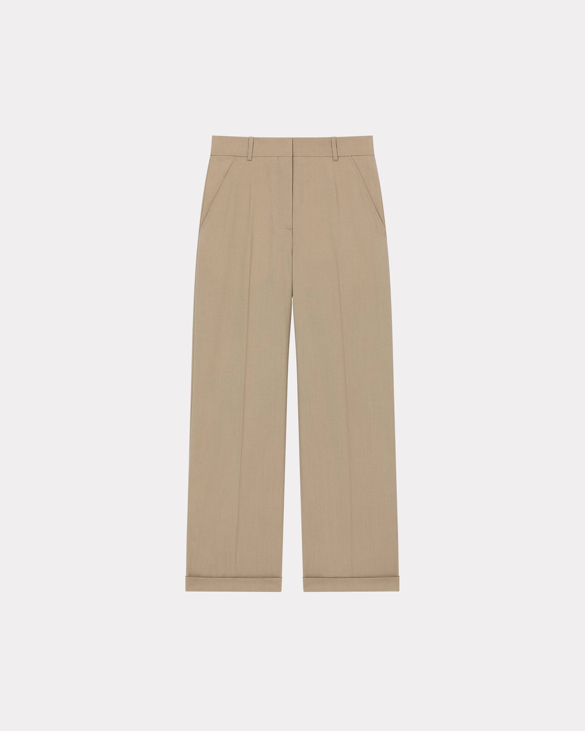 Tailored wool trousers - 1