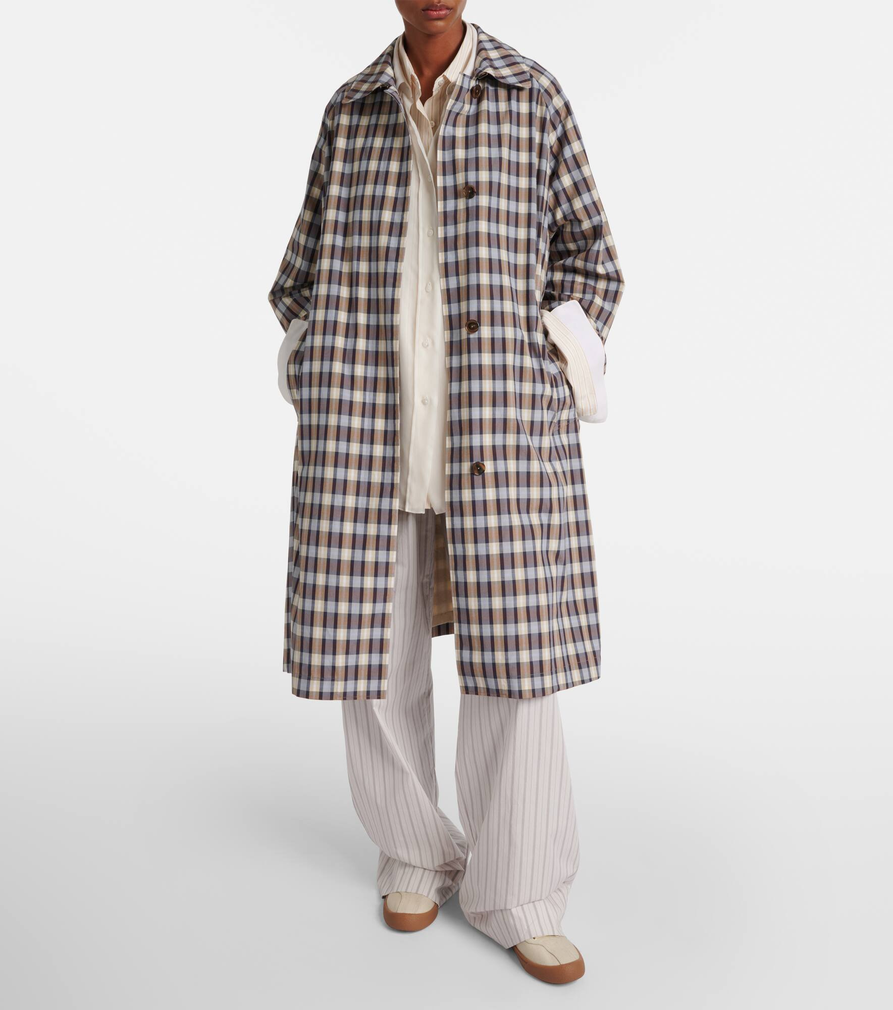 Caster striped cotton poplin shirt - 2