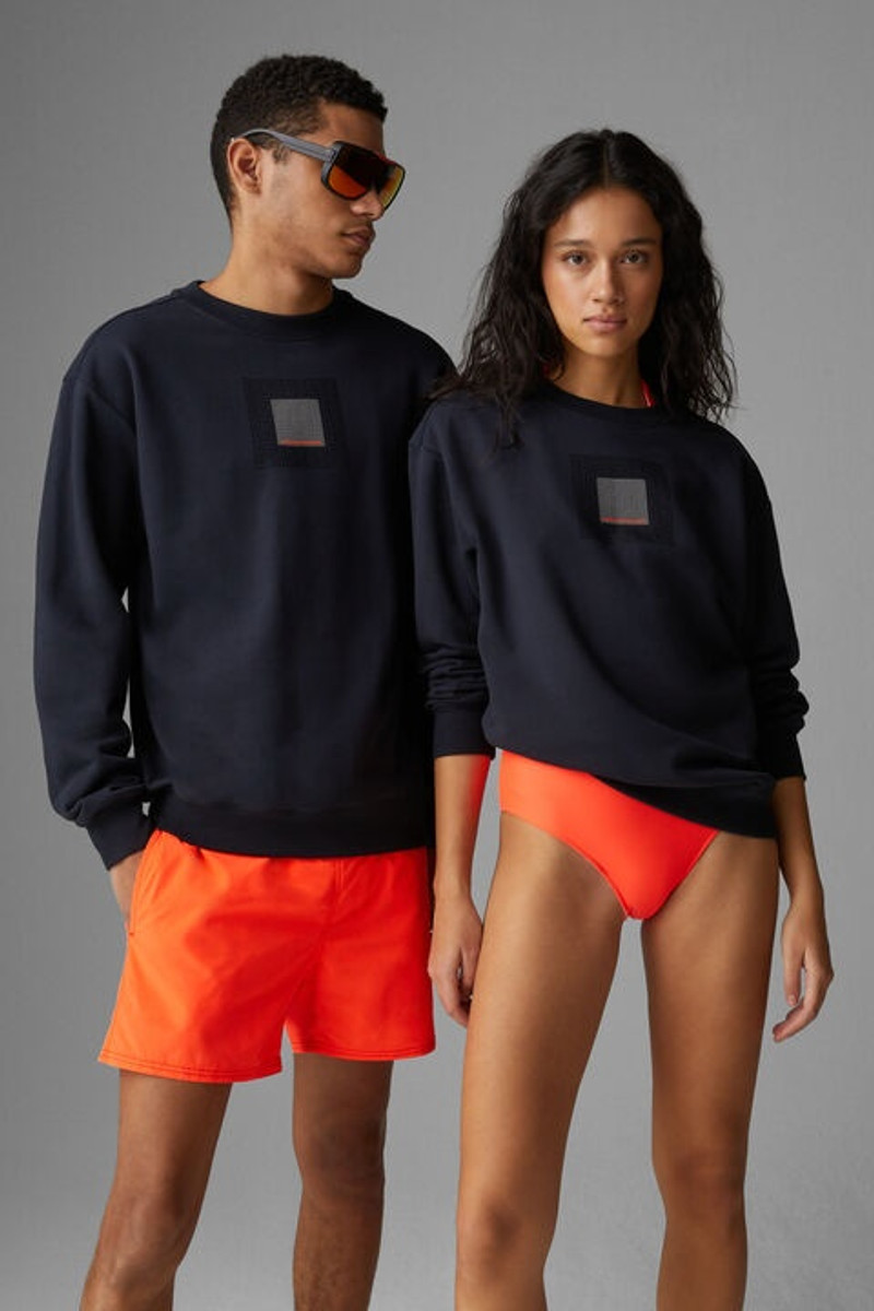 BOGNER Hunt Unisex sweatshirt in Dark blue outlook