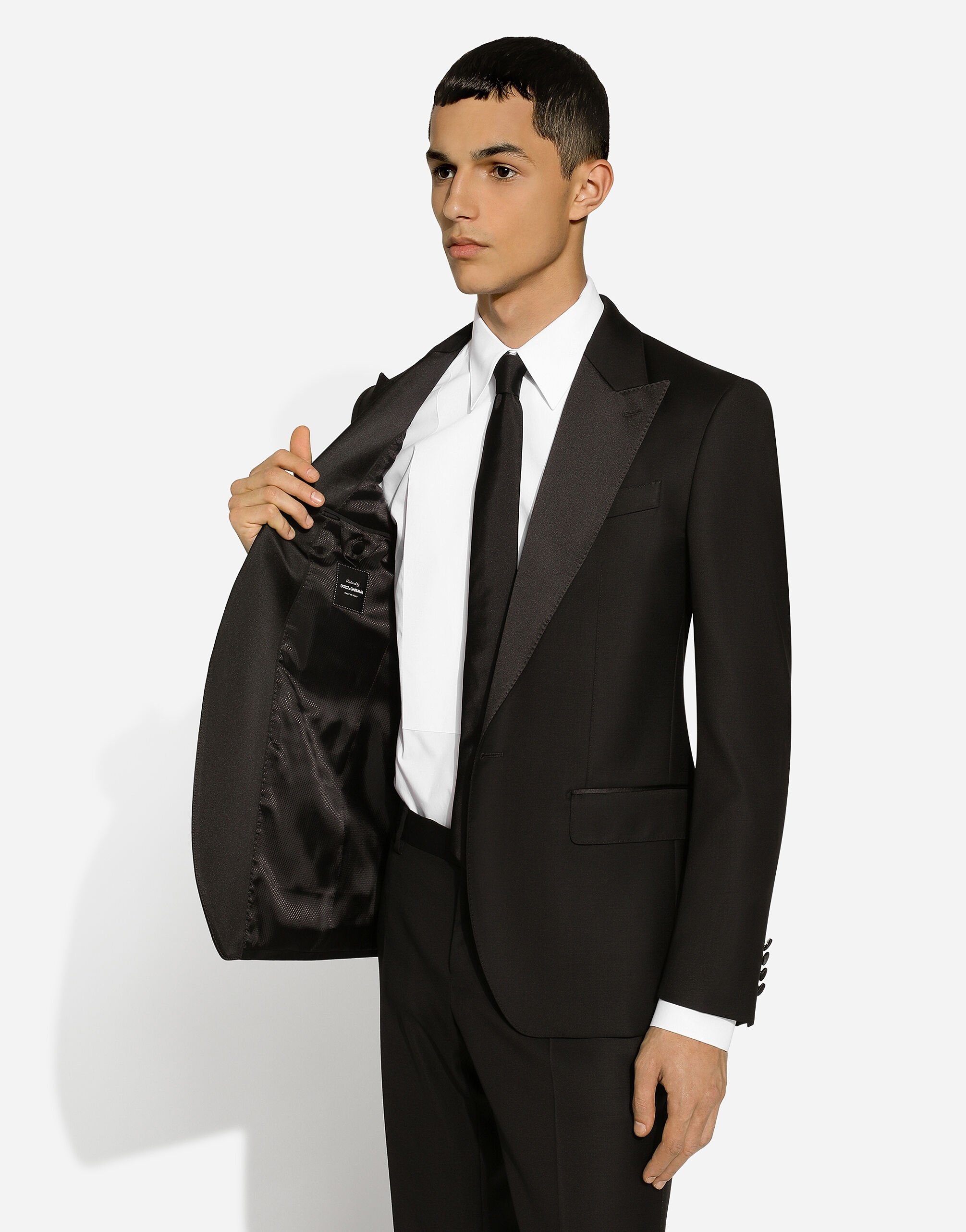 Single-breasted tuxedo suit - 5