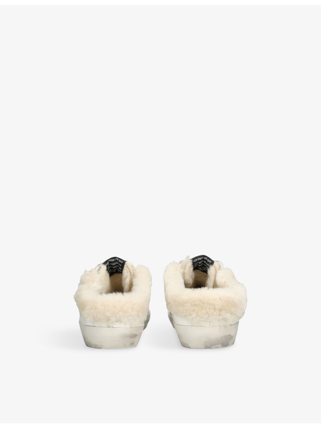 Superstar Sabot 10224 leather and shearling trainers - 4
