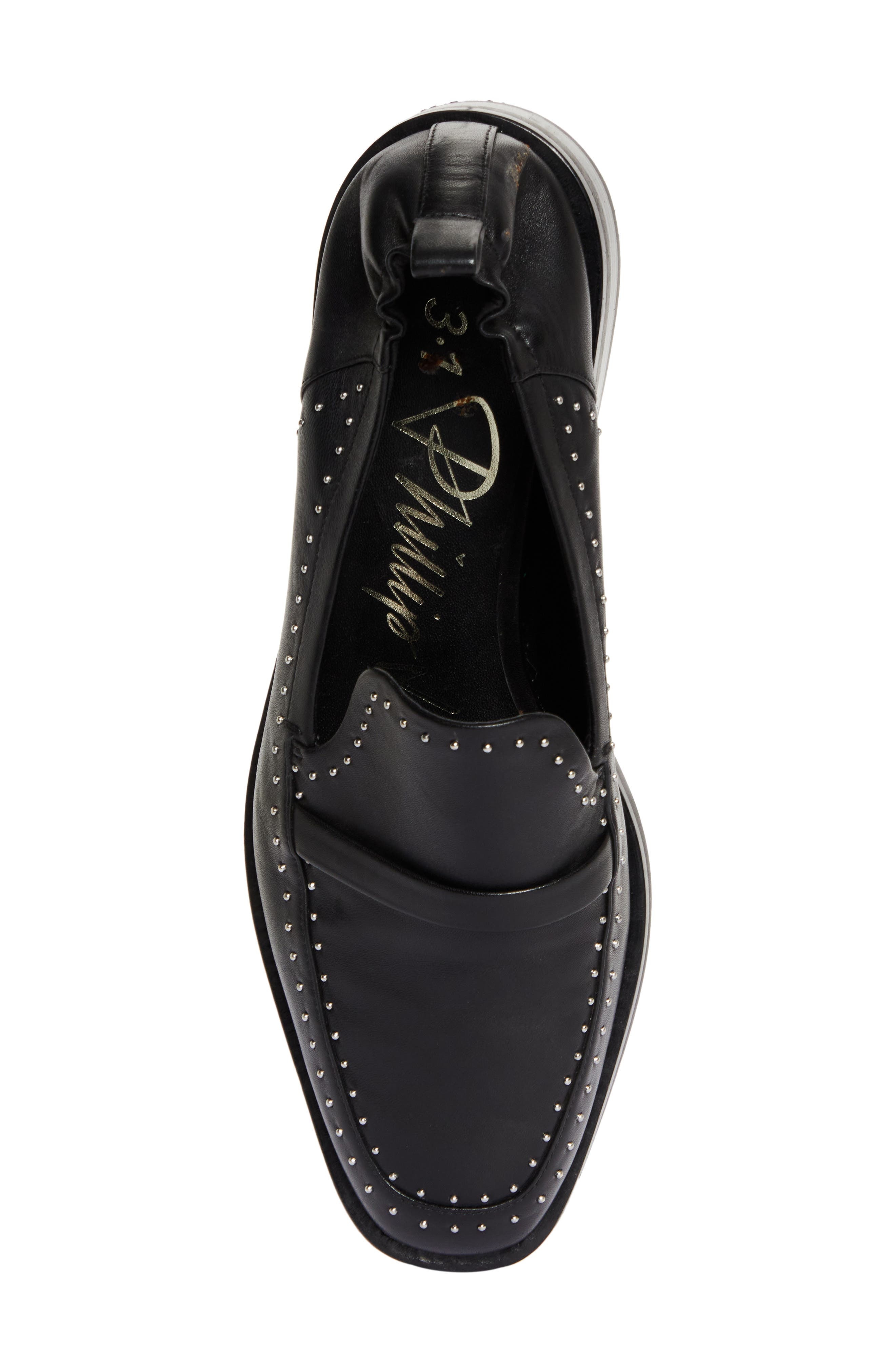 3.1 Phillip Lim Alexa Stud Loafer in Black at Nordstrom - 5