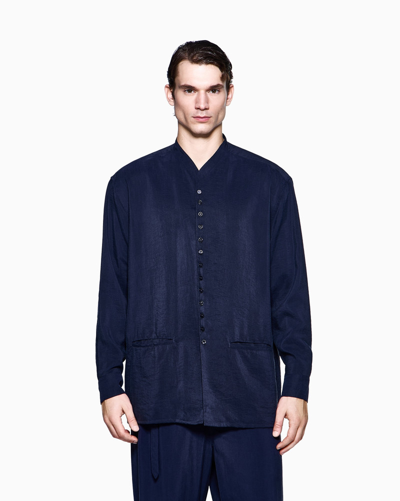 GIORGIO ARMANI ASV WASHED-SILK SHIRT outlook