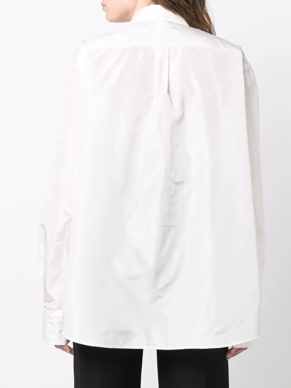 long-sleeve button-fastening shirt - 4