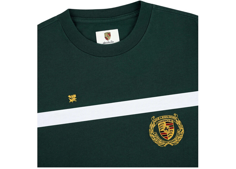 AIMÉ LEON DORE Aime Leon Dore x Porsche Long-Sleeve Apex Tee Green outlook