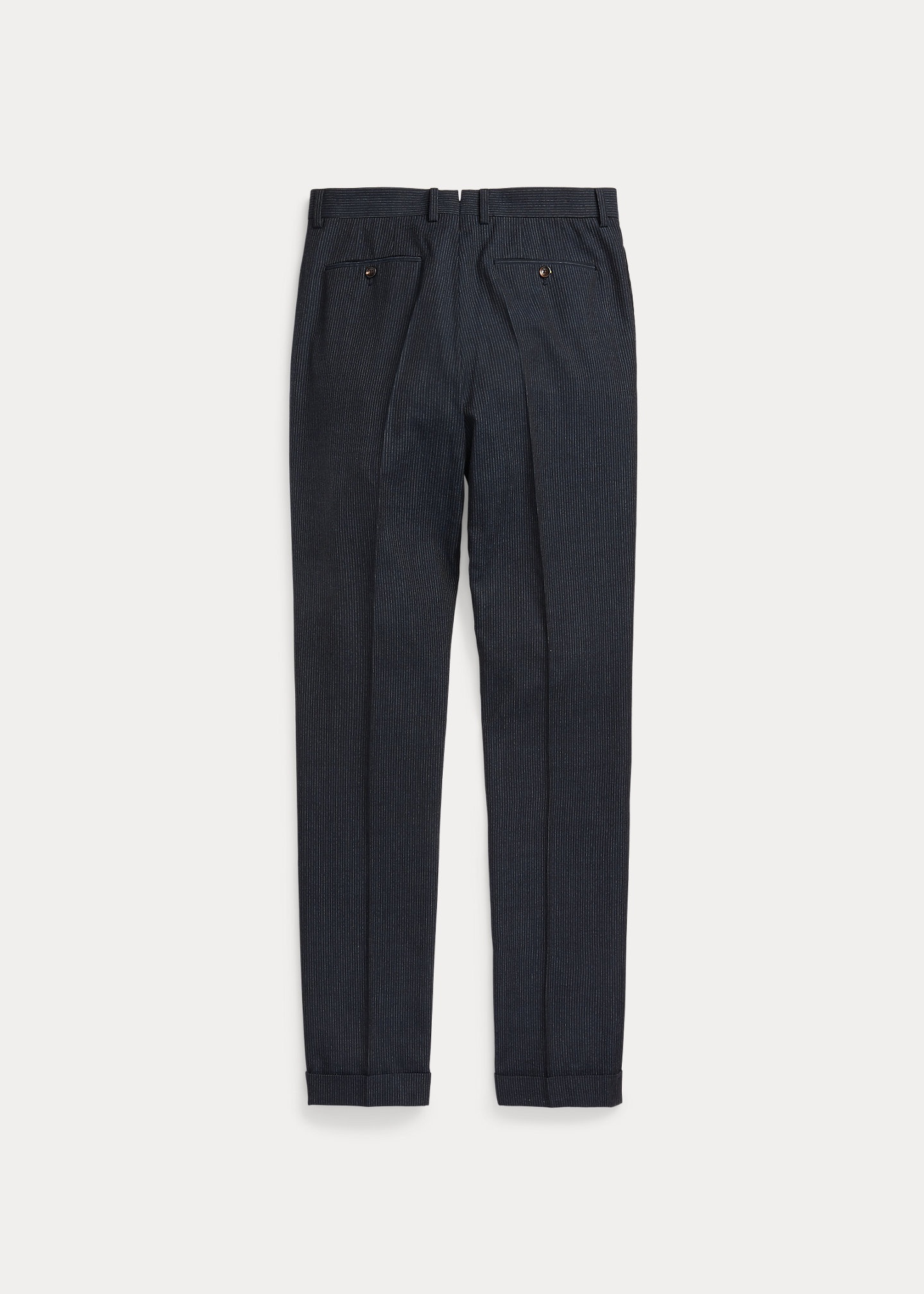 Slim Striped Herringbone Suit Trouser - 6