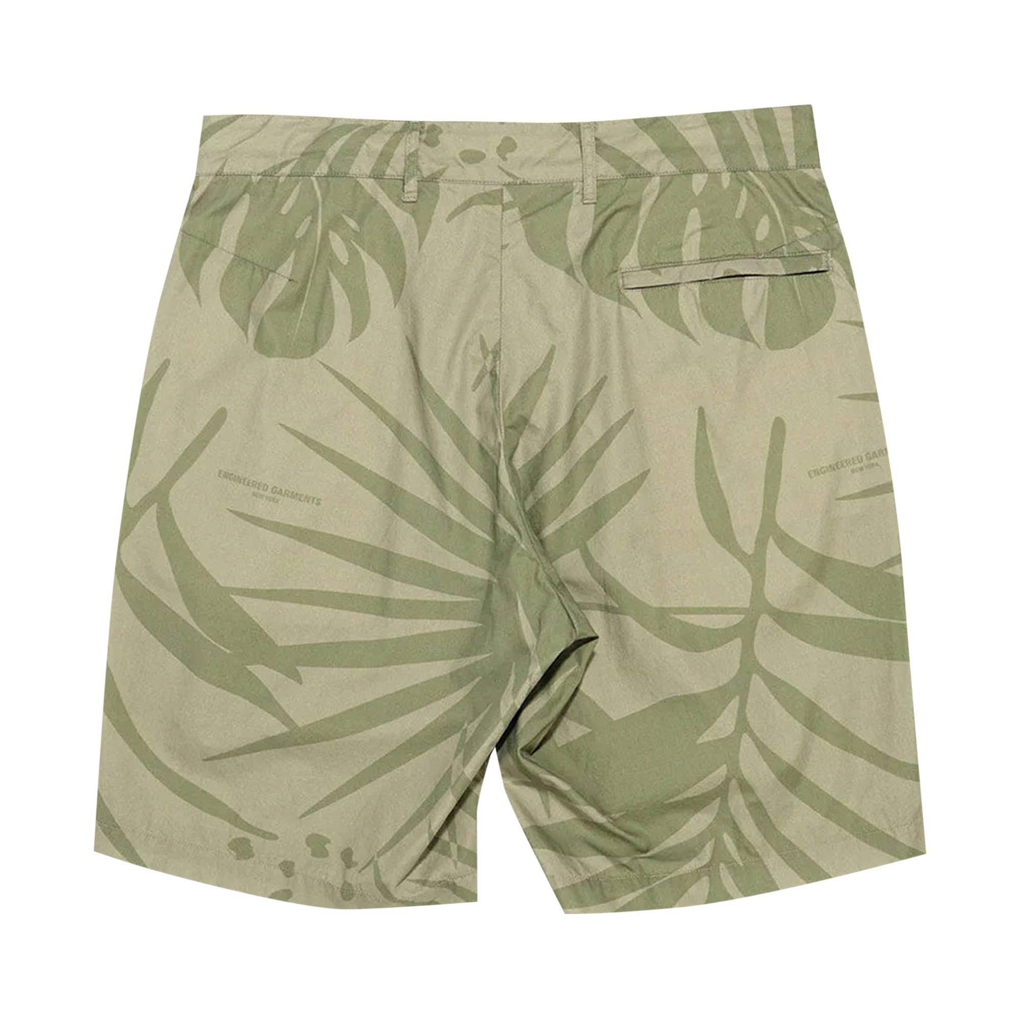 Engineered Garments Sunset Short 'Khaki/Olive' - 2