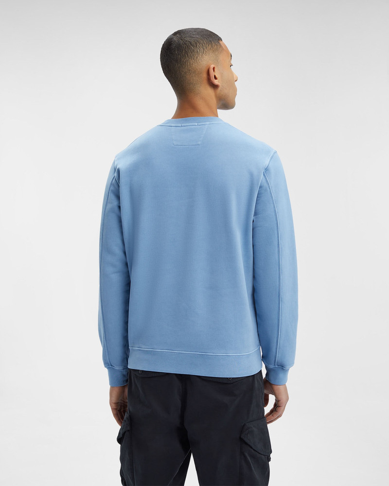 Brushed & Emerized Diagonal Fleece Logo Sweatshirt 3