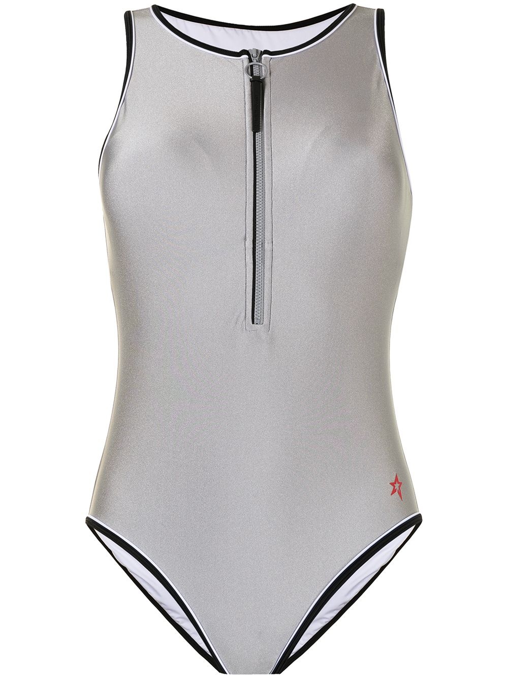 racer-back swimsuit - 1