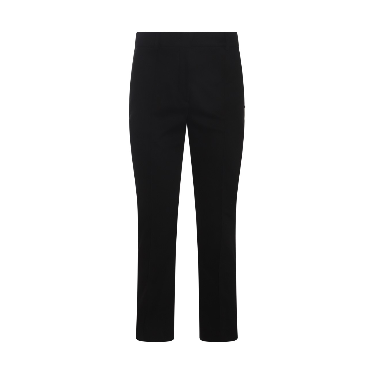 black cotton etna pants - 1