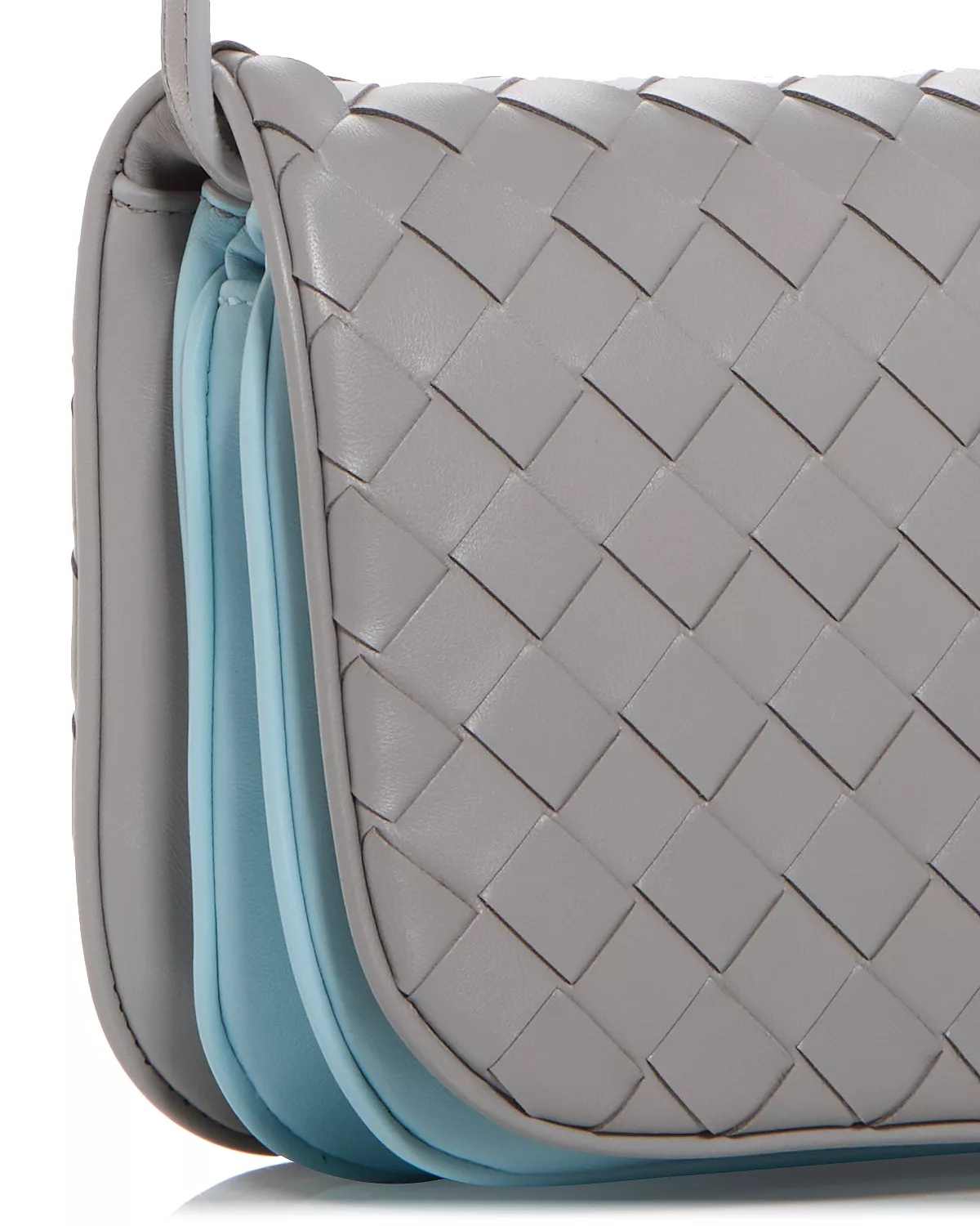 Intrecciato Leather Shoulder Bag - 5