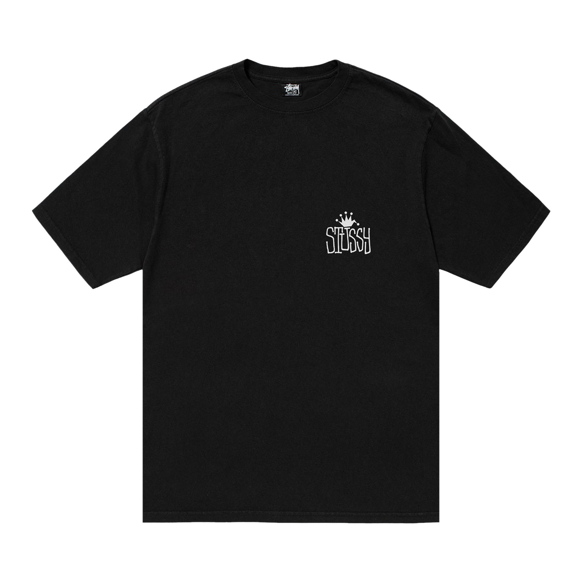 Stussy Crown International Tee 'Black' - 1