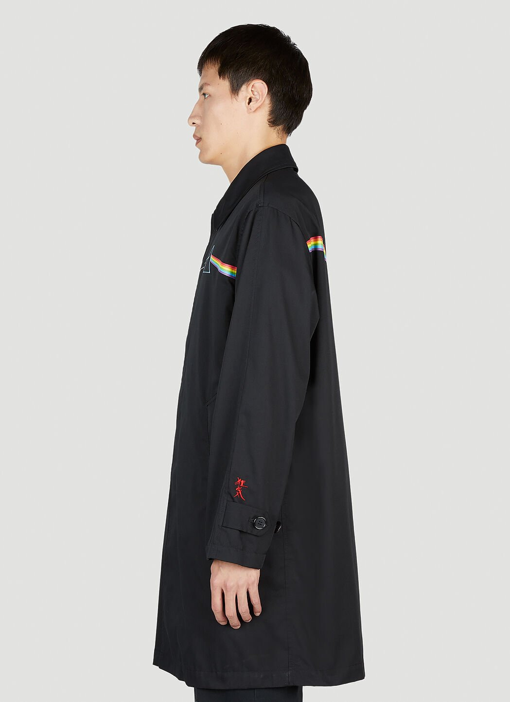 Graphic Print Coat - 3