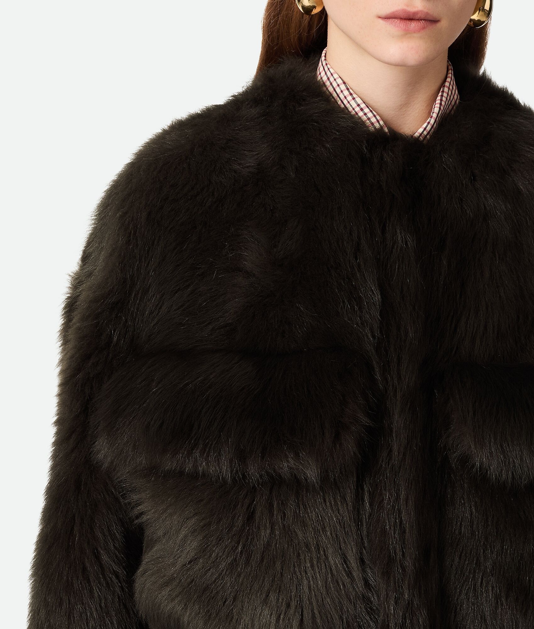 Toscana Shearling Cropped Blouson - 4