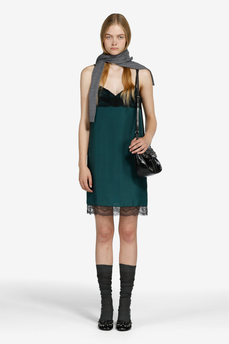 SLIPDRESS WITH LACE DETAILS 1