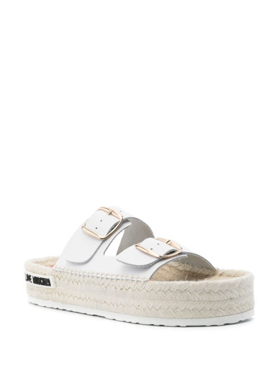 Moschino double-strap espadrilles outlook