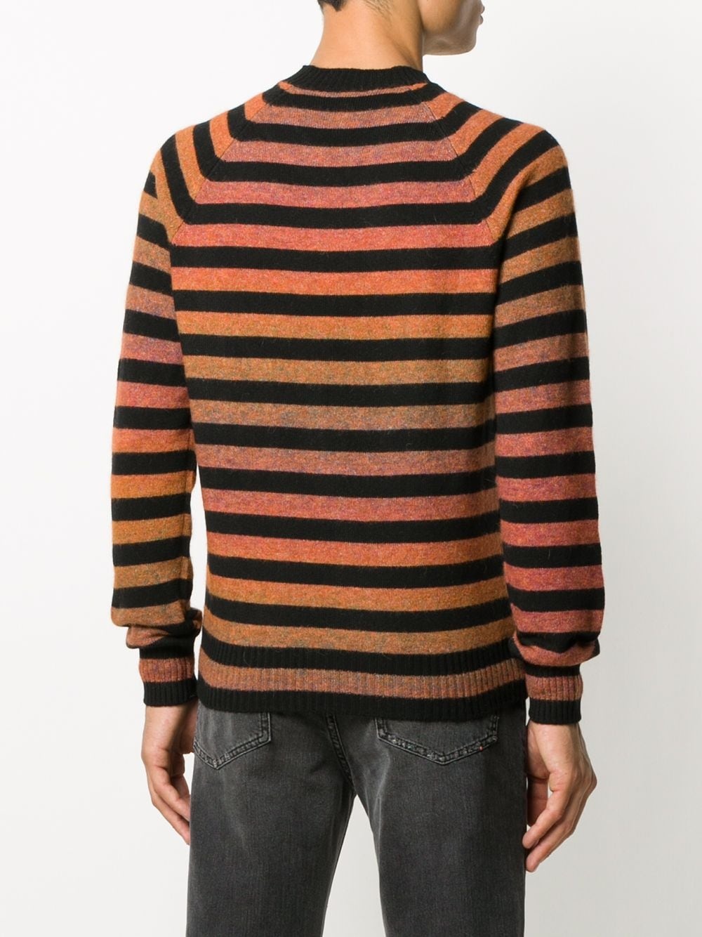 striped knit jumper  - 4