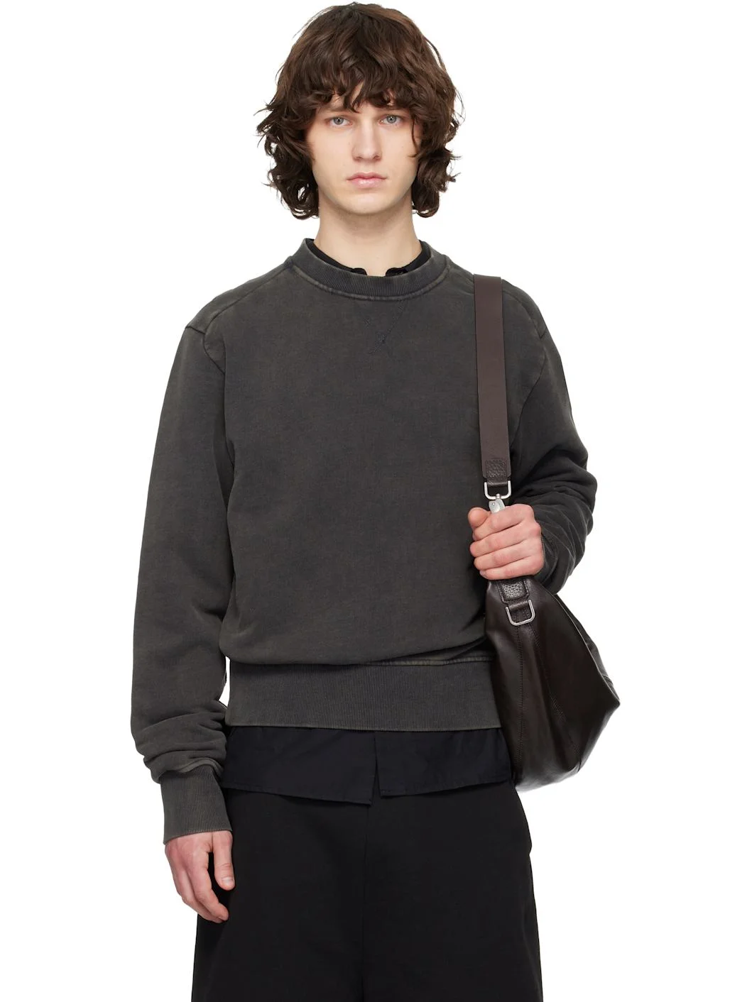 Black Pod Crew Sweatshirt - 1