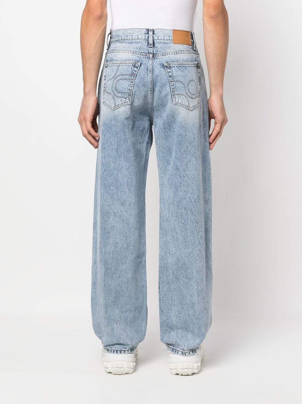 Benz wide-leg jeans - 4