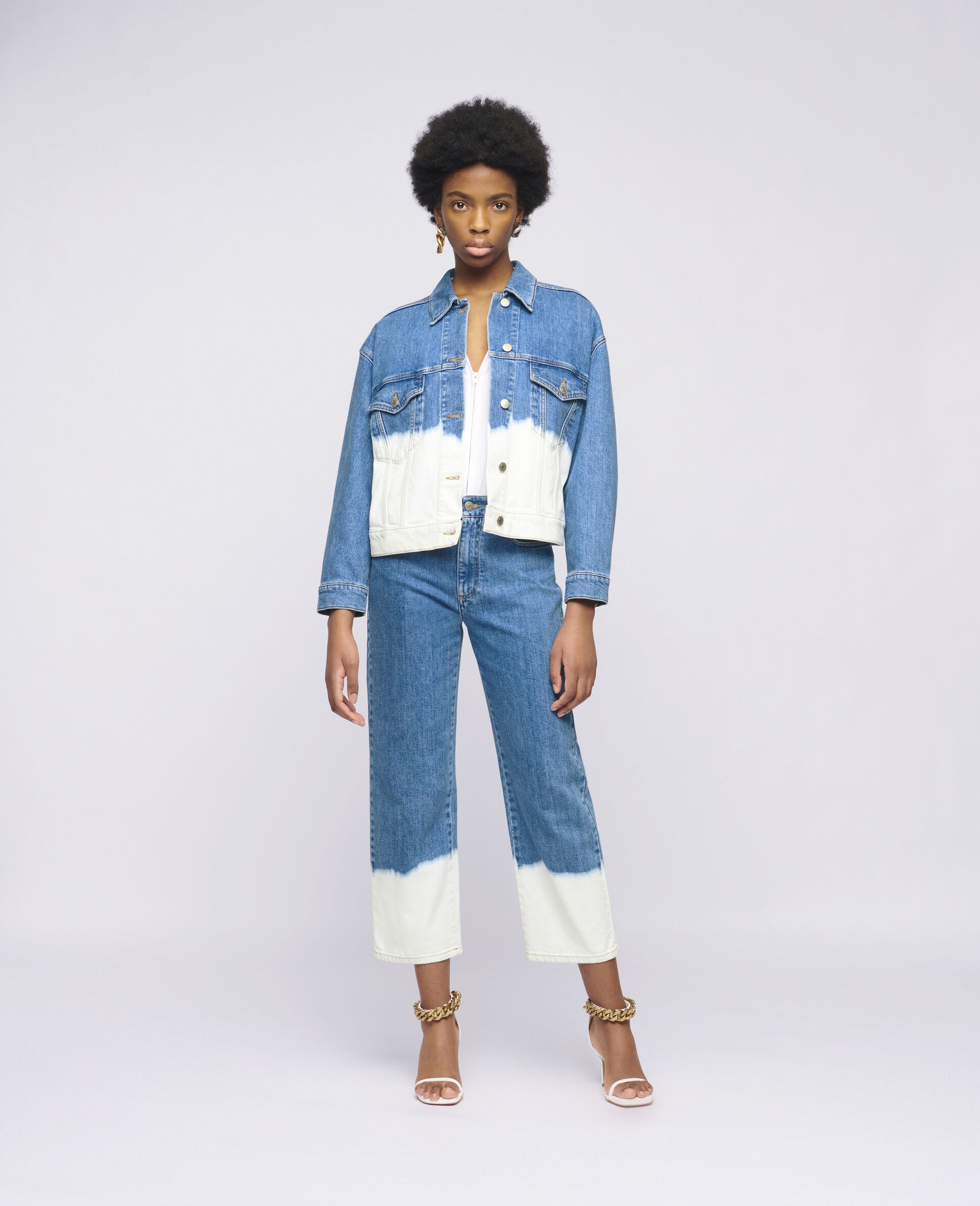 Dip Faded Denim Jacket - 2