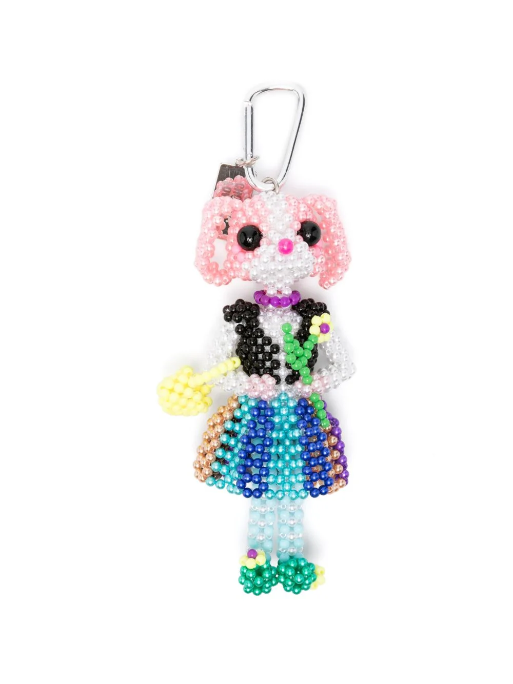 Bunny Shepherdess figure keyring - 1