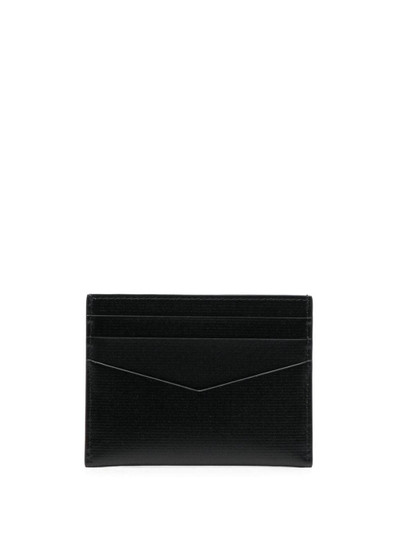 Givenchy logo-print textured-leather wallet outlook