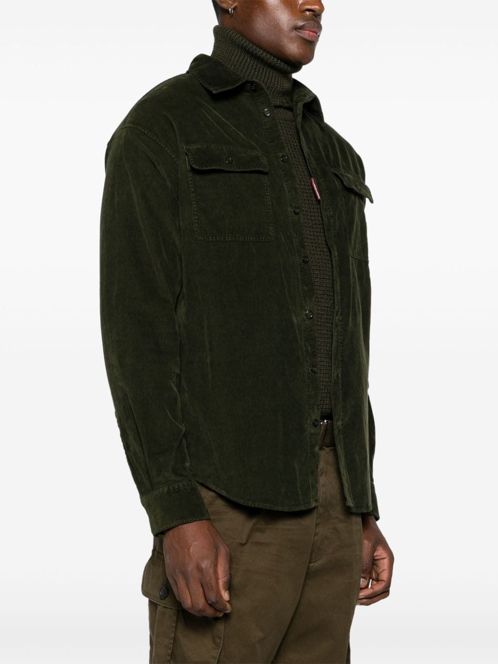 corduroy cotton shirt - 3