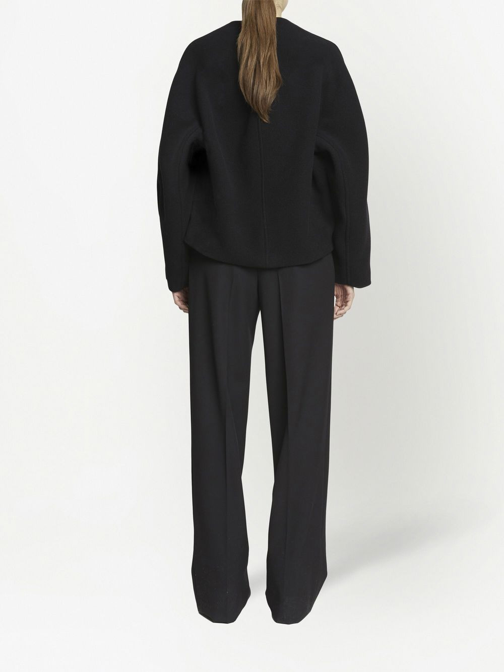 Melton wool boxy jacket - 4