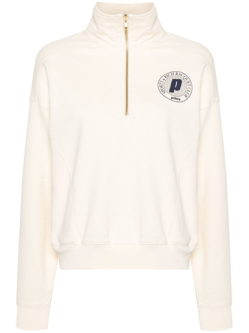 logo-print sweatshirt 1