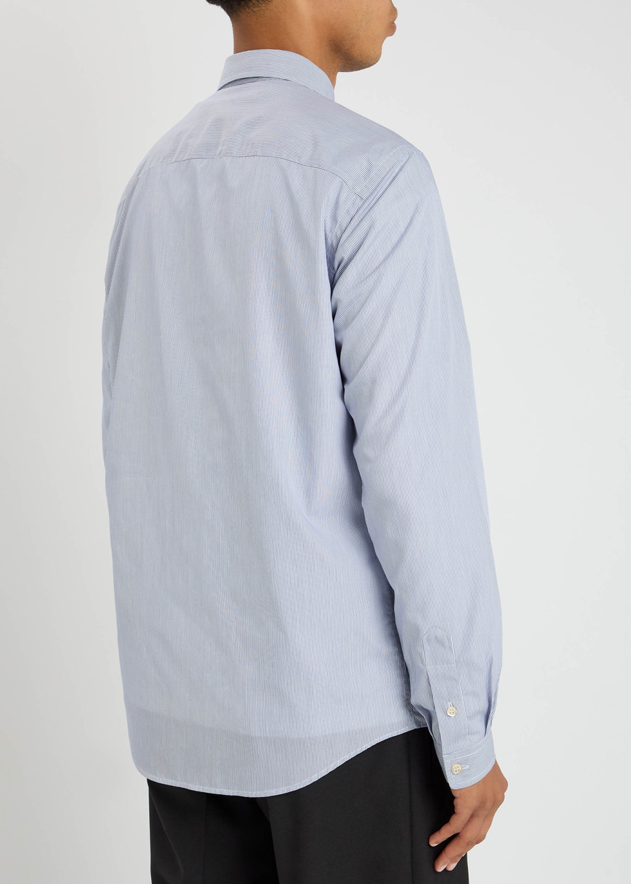 Valentino Garavani Oxford Pinstriped Cotton Shirt - 3
