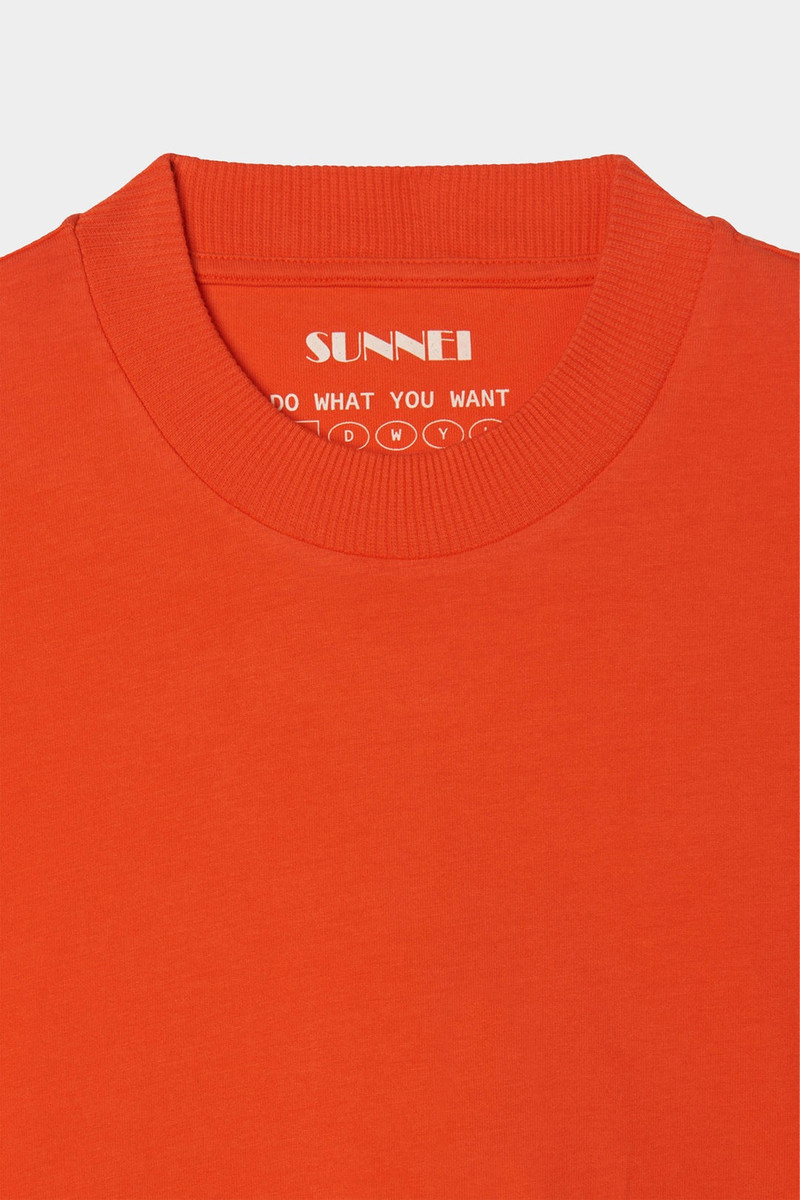 SUNNEI DWYW T-SHIRT / tangerine outlook
