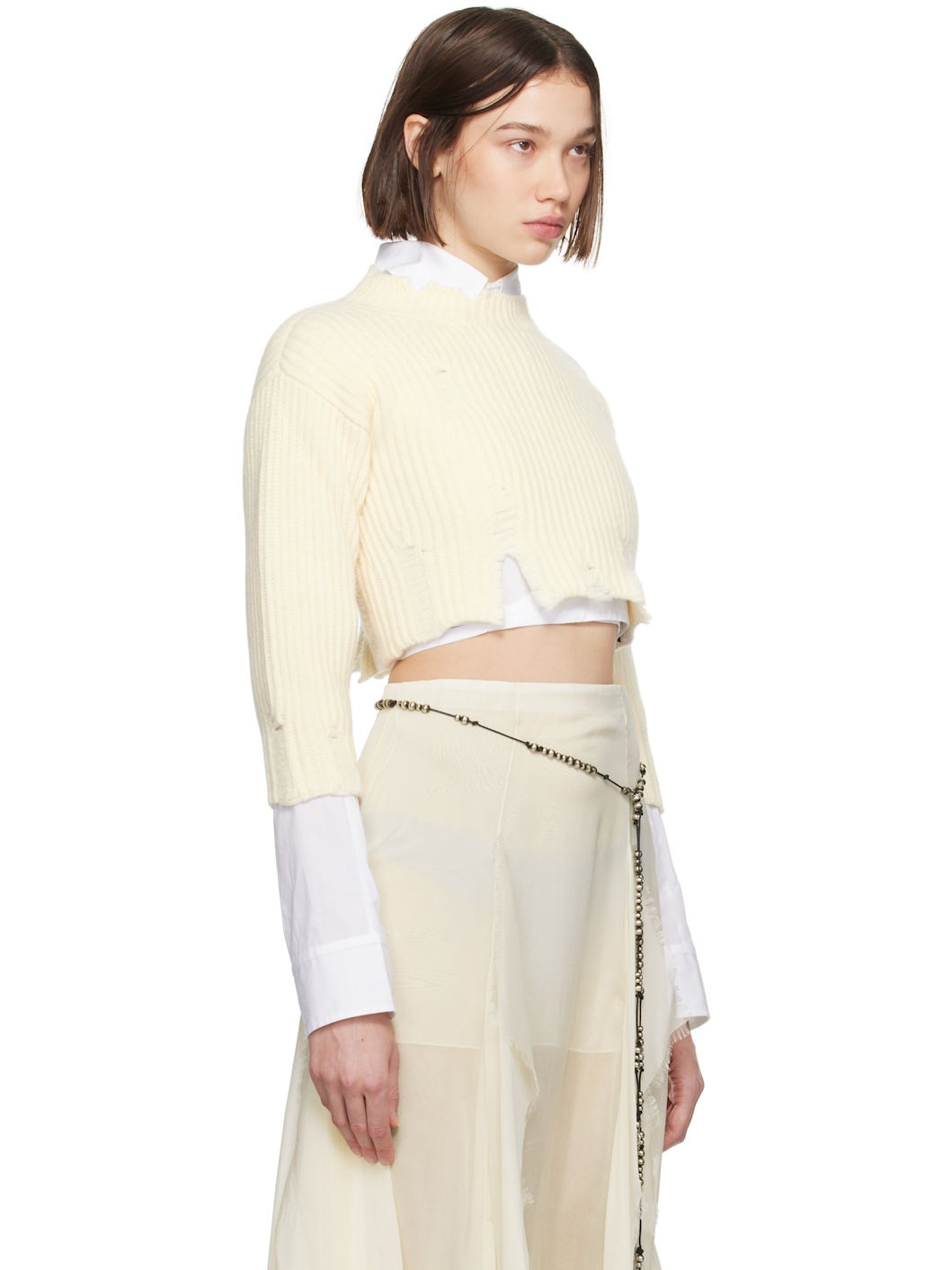Off-White Thordis Cropped Sweater - 2