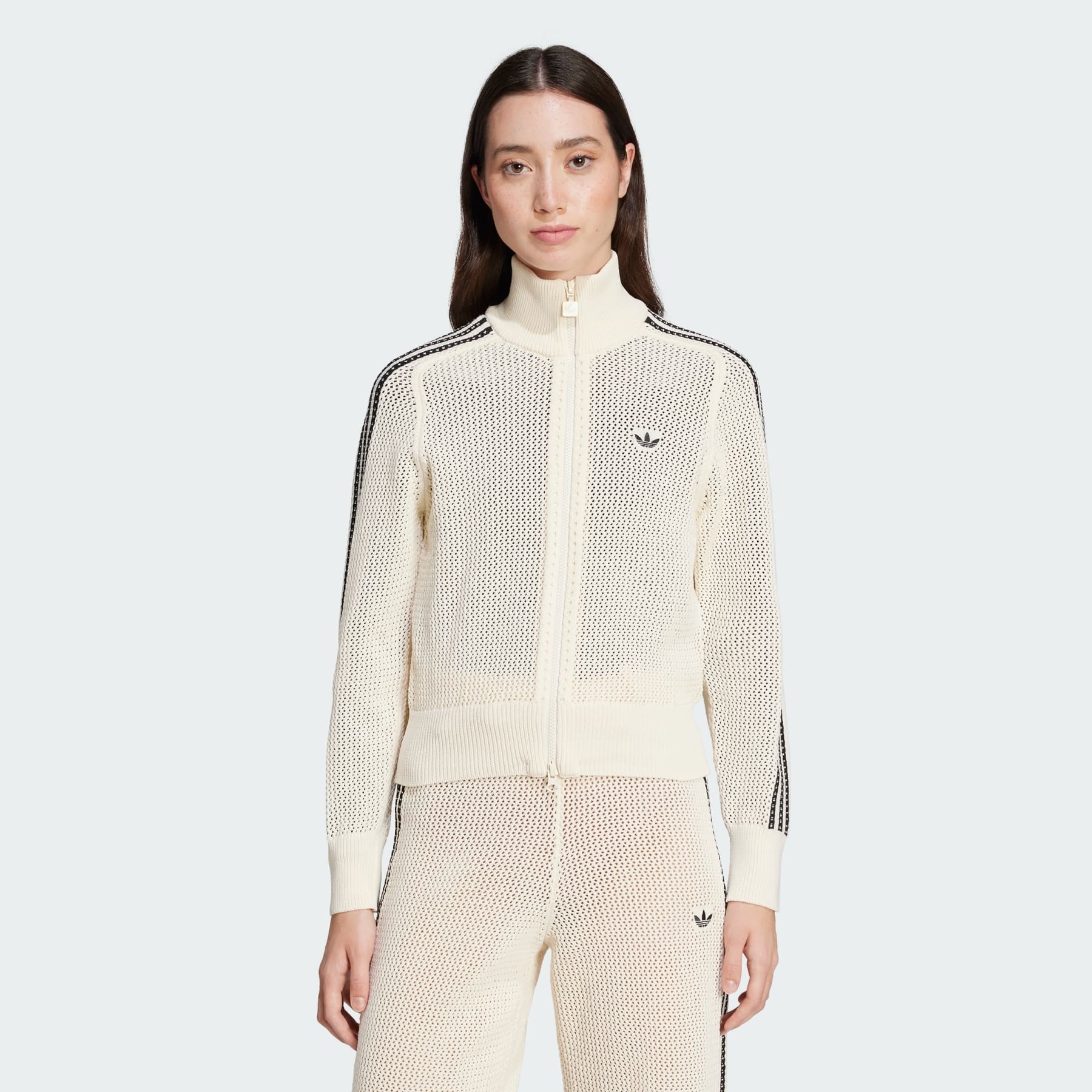 Originals Premium Crochet Track Top - 2