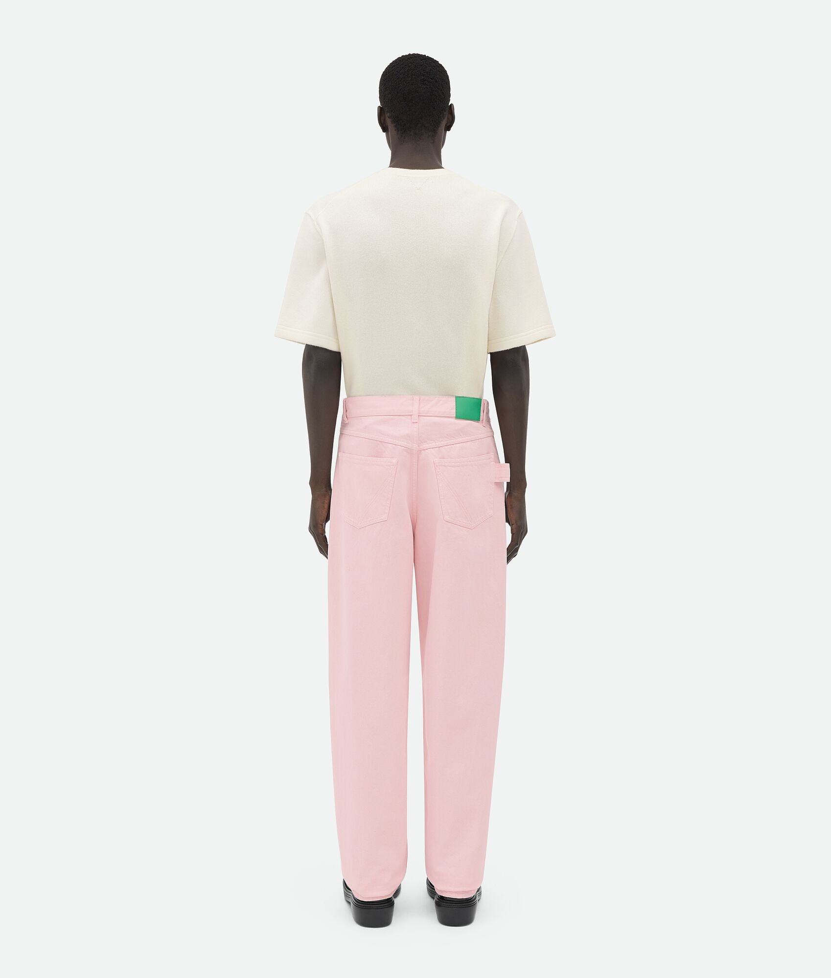 Pink Wash Wide Leg Denim - 3