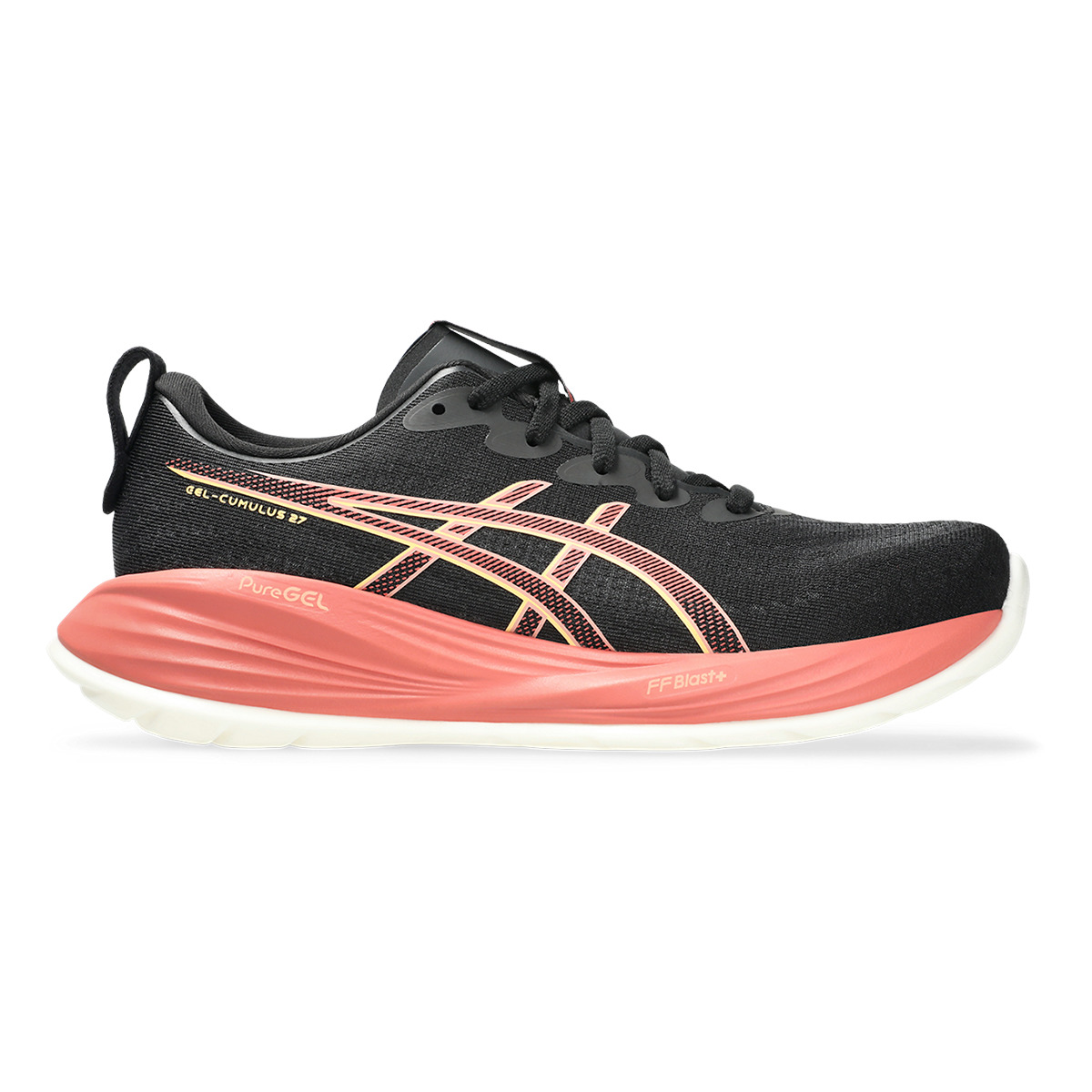 Asics Gel Cumulus 27 Black - Orange Glow - 1