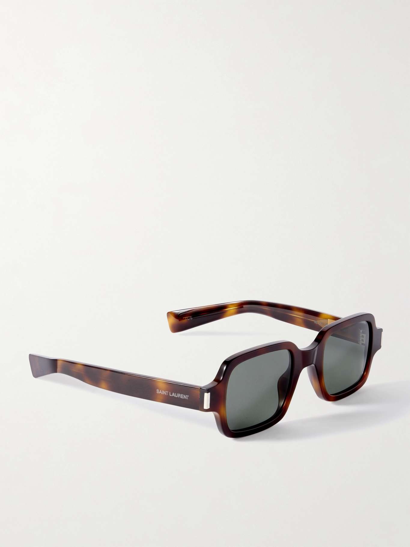 Square-frame tortoiseshell acetate sunglasses Brown - 3