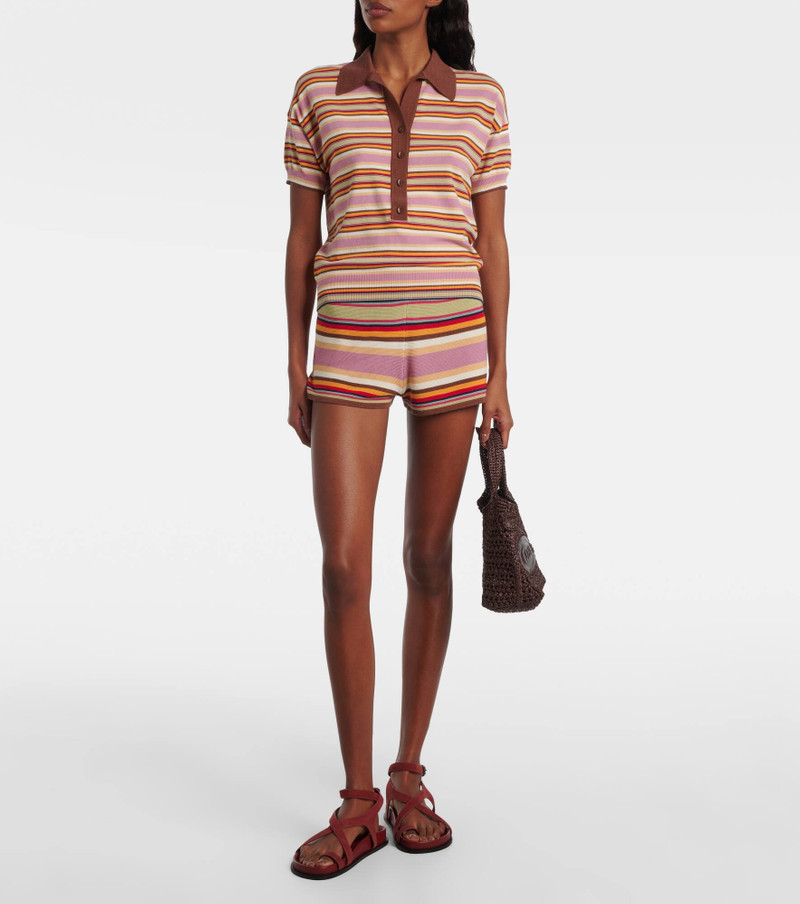 FAITHFULL Sable striped polo shirt outlook