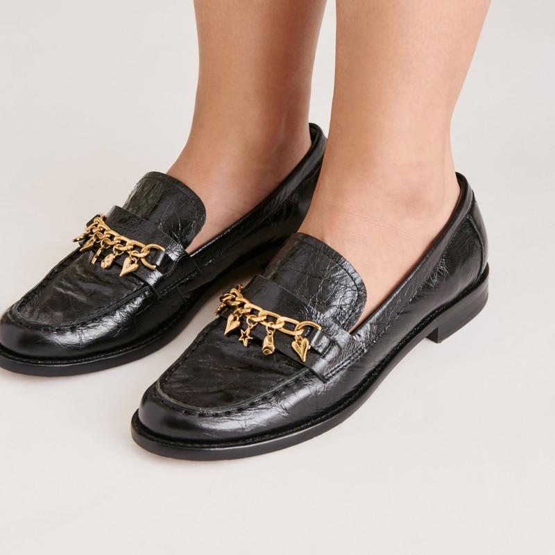 WAYLEN LOAFERS MIDNIGHT CRINKLE PATENT 6
