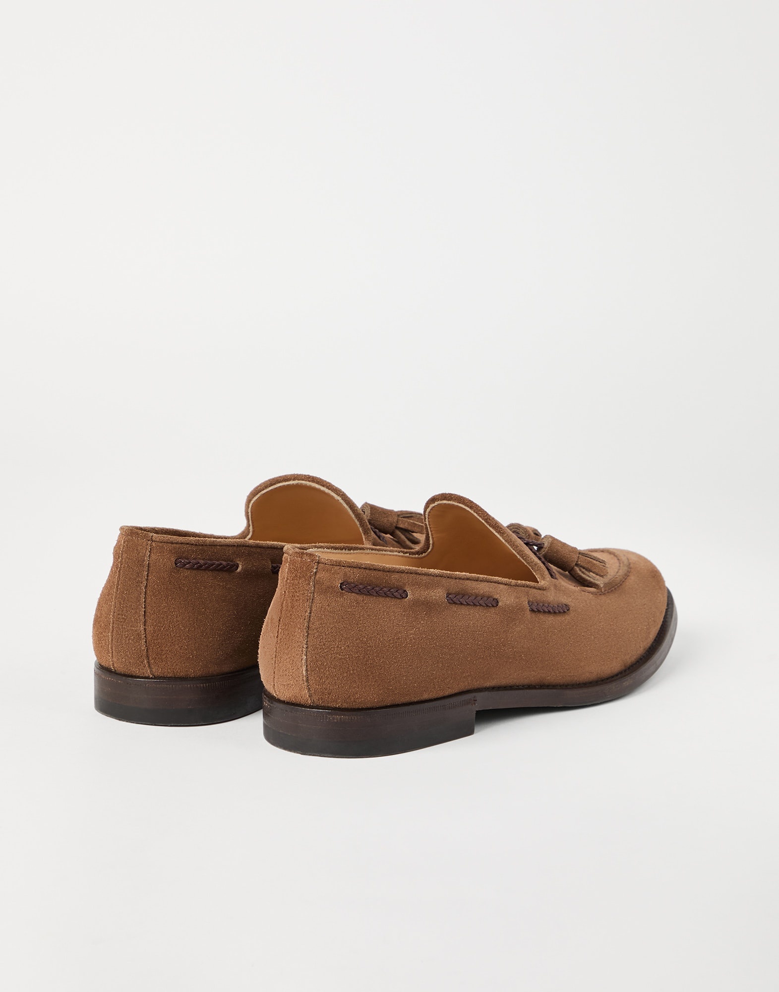 Suede loafers with tassels - 2