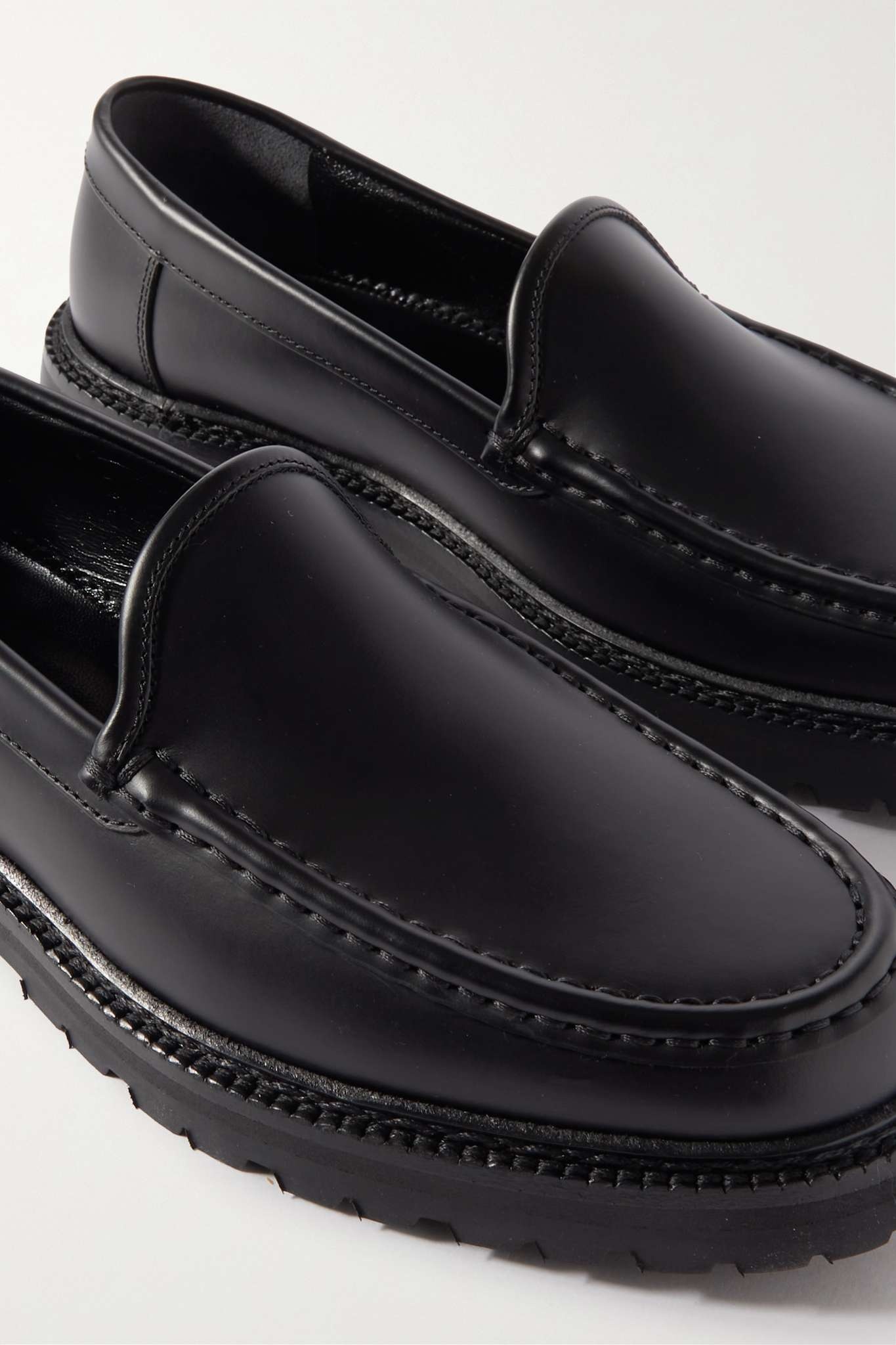 Dineralo leather loafers - 4