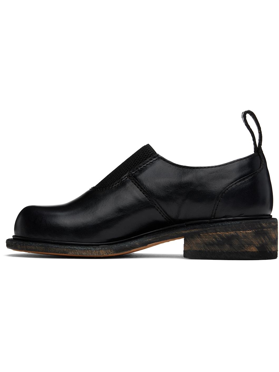 Black Naoto Loafers - 3