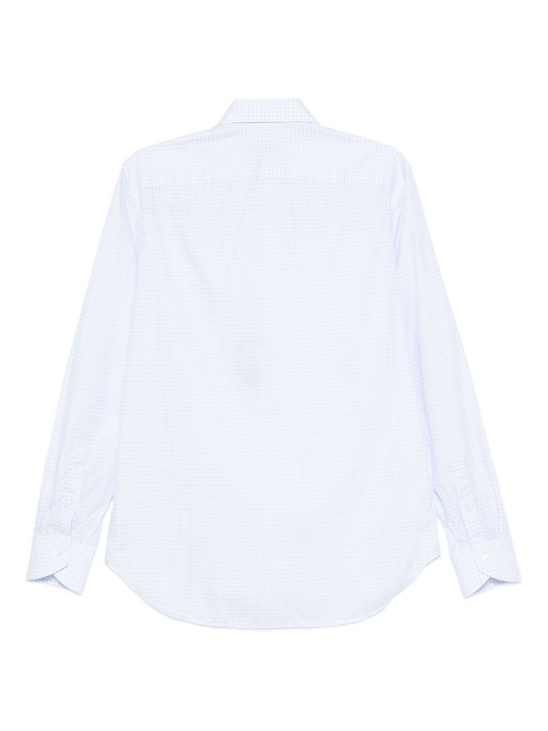Canali gingham cotton shirt outlook