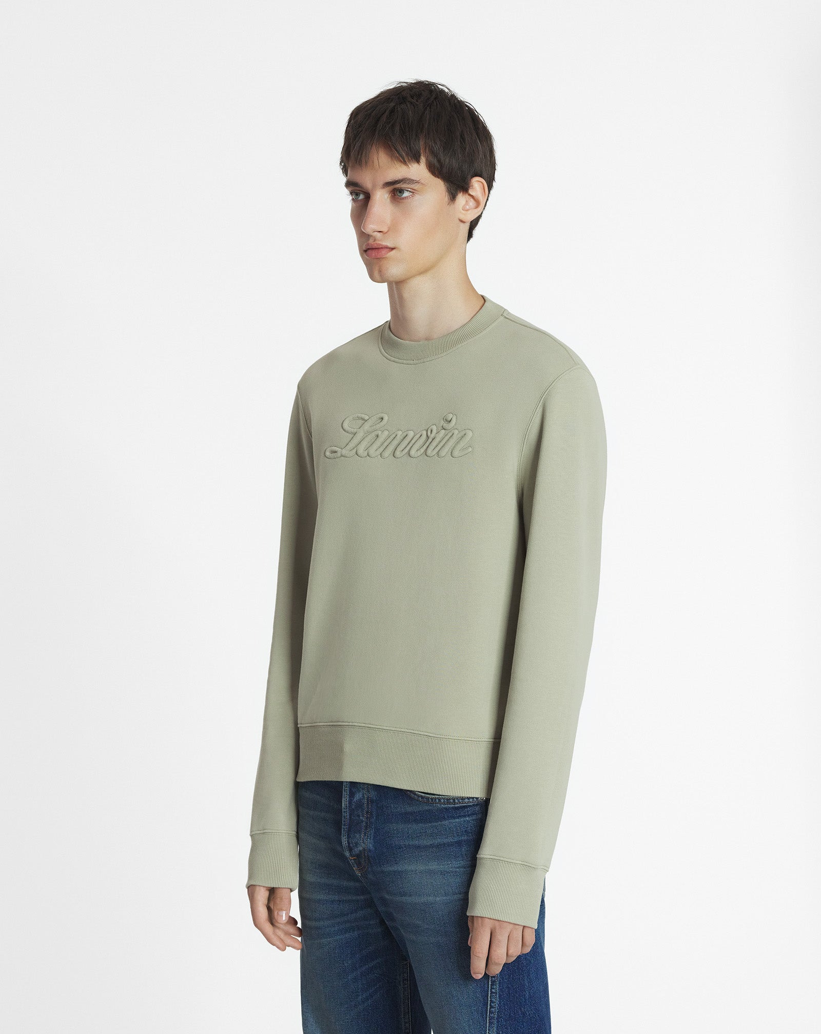 DEBOSSED LANVIN SWEATSHIRT - 3