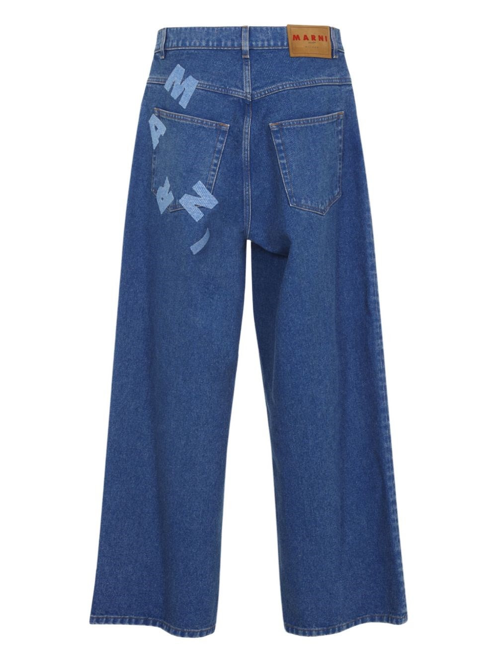 Hight waist and wide leg jeans - 2
