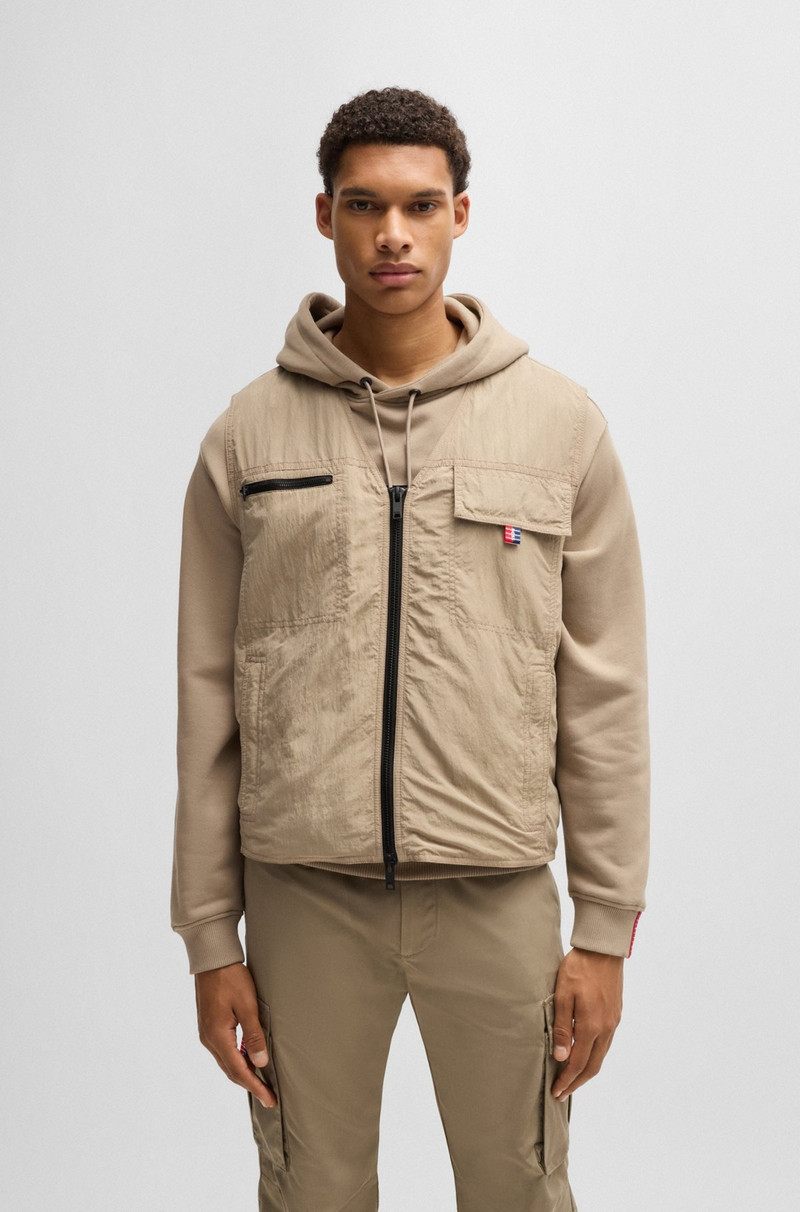 BOSS X NFL WATER-REPELLENT GILET WITH SPECIAL BRANDING 2