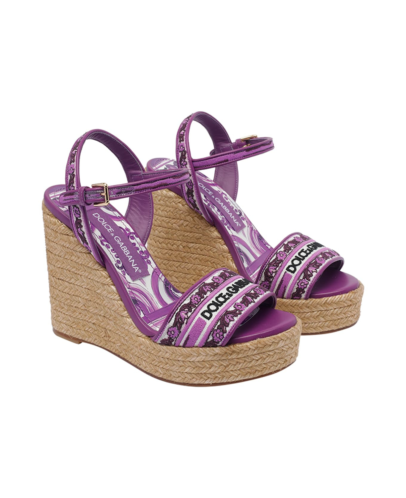 Maiolica Embroidery Wedges - 2