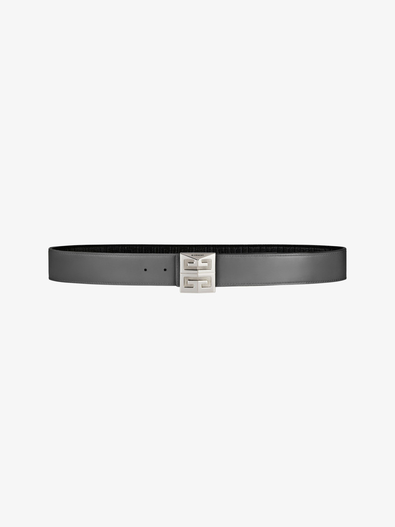 Givenchy 4G REVERSIBLE BELT IN LEATHER AND 4G COATED CANVAS outlook