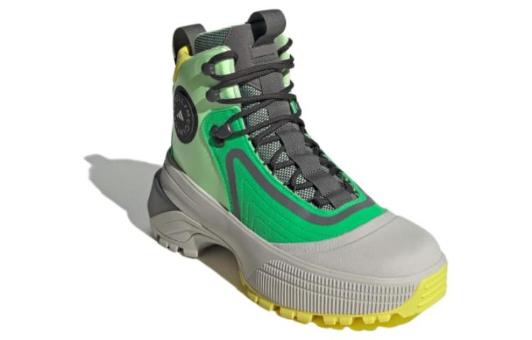 (WMNS) adidas Stella McCartney x Terrex Hiking Boot 'Solar Lime Chalk Pearl' IF6070 - 3
